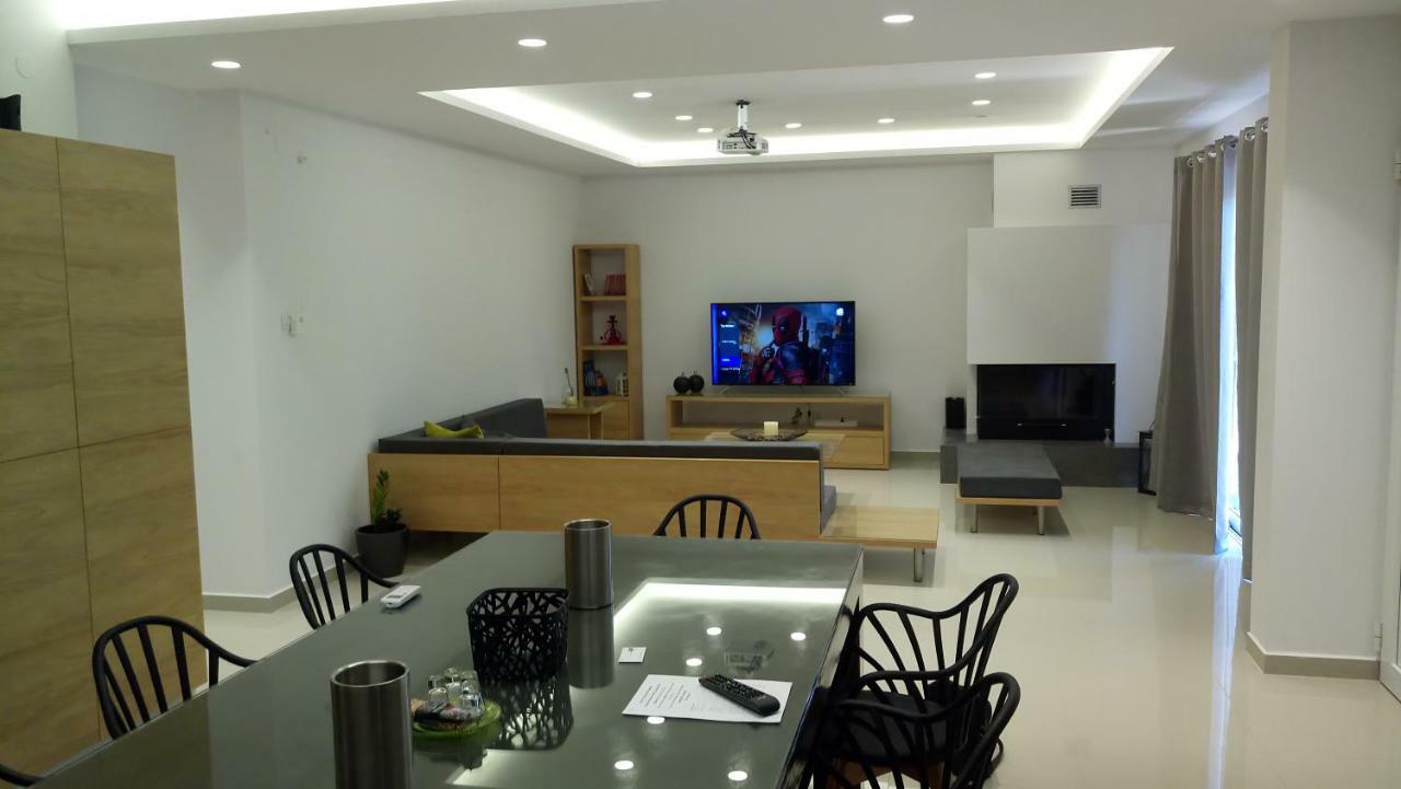 Heraklion Airport Family Lux Apartment Bagian luar foto