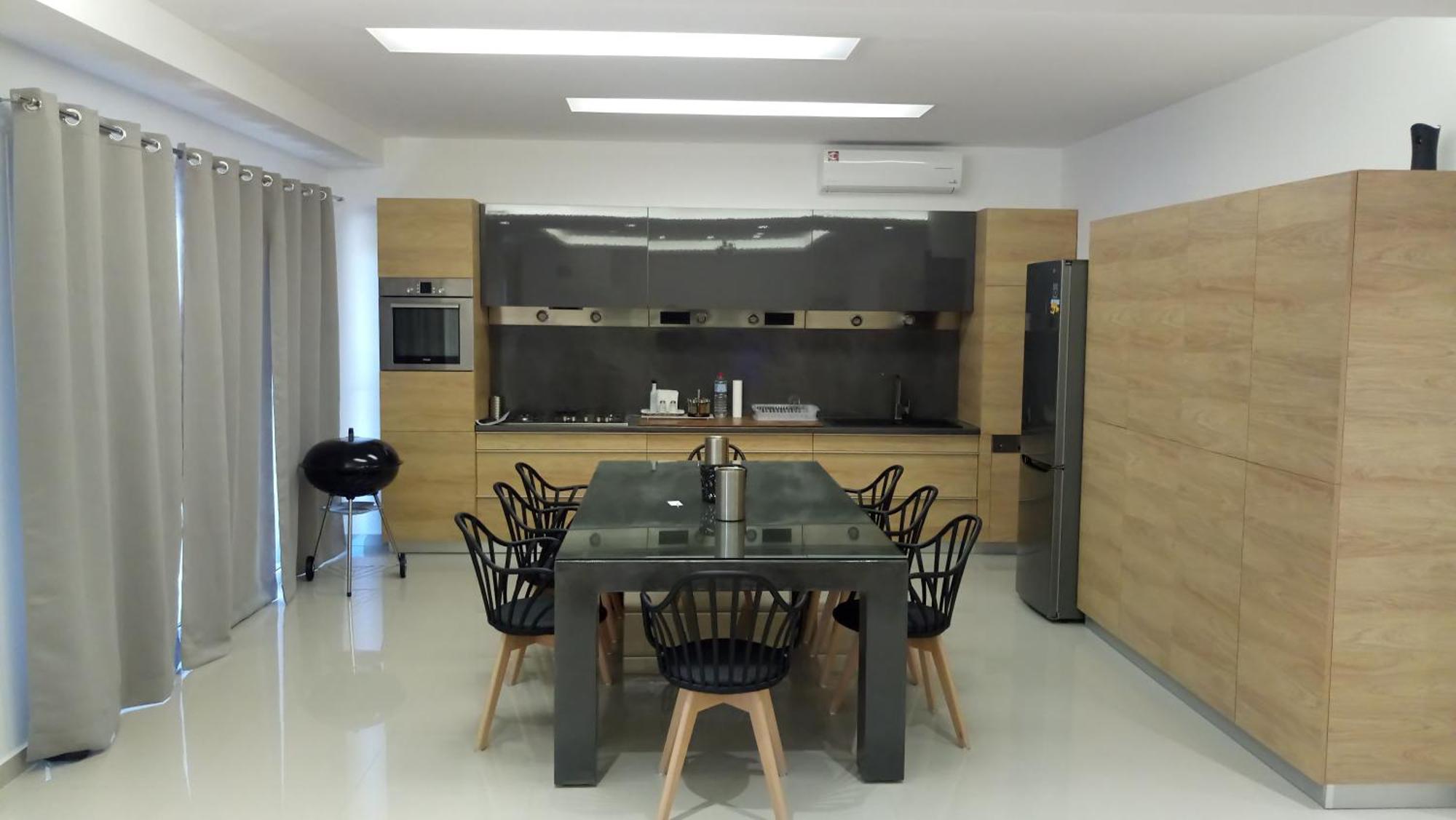 Heraklion Airport Family Lux Apartment Bagian luar foto